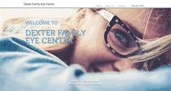 Desktop Screenshot of dexterfamilyeyecenter.com